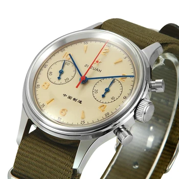 GIV Gaivota De 1963, o Movimento de Homens Mecânicos, Relógios de pulso Piloto Safira Relógio Masculino Relógio Relógios para Homens Luxo de Lona 2021 Wathes