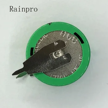 Rainpro 1PCS/LOTE 1.2 V 80mAh Ni-MH, Ni MH Baterias Com Pinos Recarregável Pilha Botão timer