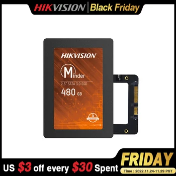 Hikvision SSD SATA3 2.5 480GB de Até 550 MB/s 120GB 240GB 960GB 1TB disco rígido de 2,5 polegadas 3D NAND para PC Portátil 2.5 