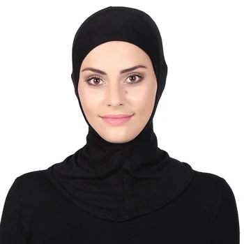C039 Modal de Algodão jersey regular ninja underscarf cobertura completa muçulmano chapéus de cabeça interna Caps islâmica pequenos chapéus