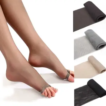 Hot Sexy Sheer Esculpir o Corpo de meia-Calça para Mulheres Aberto Toe meia-Calça por Meio da Carne cor-de-Meias