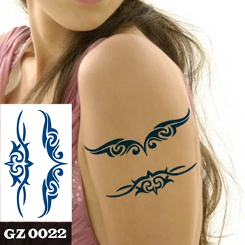 Semi Permanente Tattoos Da Arte Do Corpo Impermeável Da Etiqueta Temporária Tatuagem Para Homens Mulheres